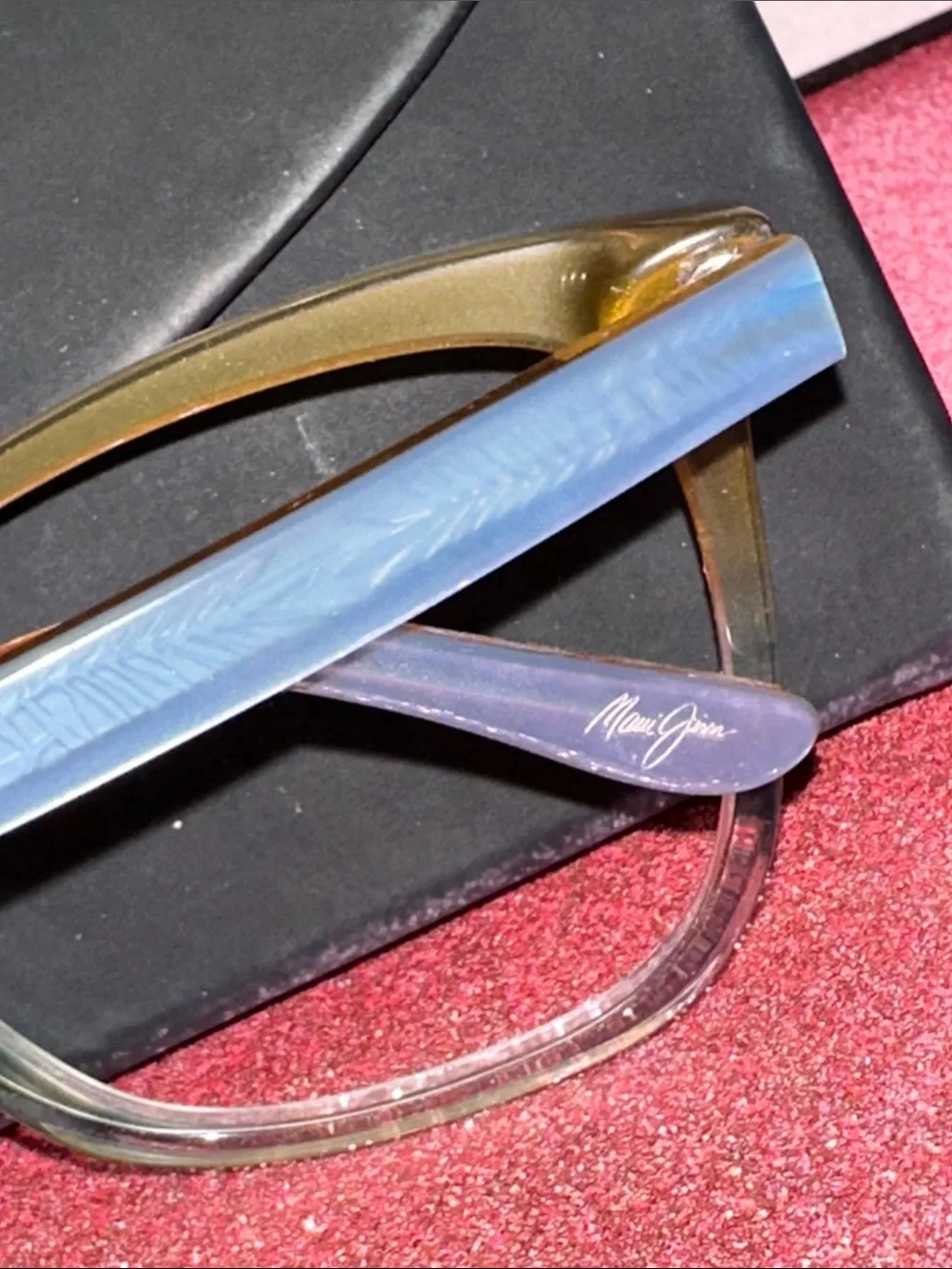 Maui Jim Blue Gradient Cat-Eye Eyeglasses - Picture 6 of 7